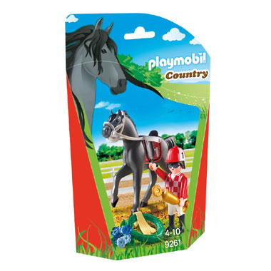 PLAYMOBIL   jockey 9261