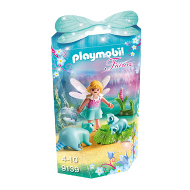 PLAYMOBIL Fairies elfje met wasberen 9139