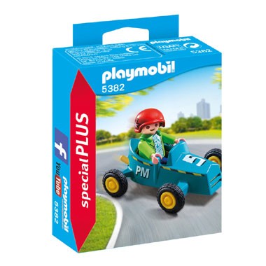 PLAYMOBIL SpecialPLUS jongen met kart 5382