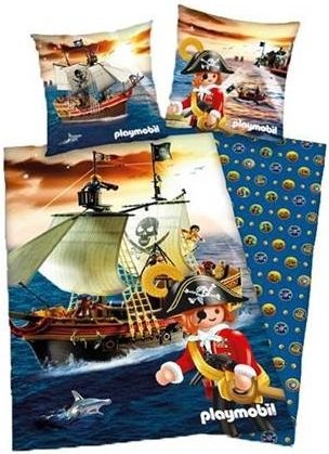 Playmobil Dekbed Playmobil schip 140 x 200 cm