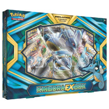   Kingdra-EX box TCG kaarten