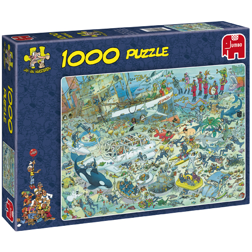 Puzzel Jan Van Haasteren Onderwater 1000 Stukjes