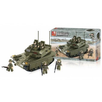 Sluban M38-B0305 Bouwstenen Army Series Tank