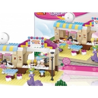 Sluban M38-B0530 Bouwstenen Girls Dream Series Restaurant