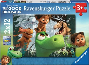 The Good Dinosaur Puzzel (2 x 12)