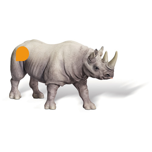 Tiptoi Zwarte Neushoorn Speelfiguur