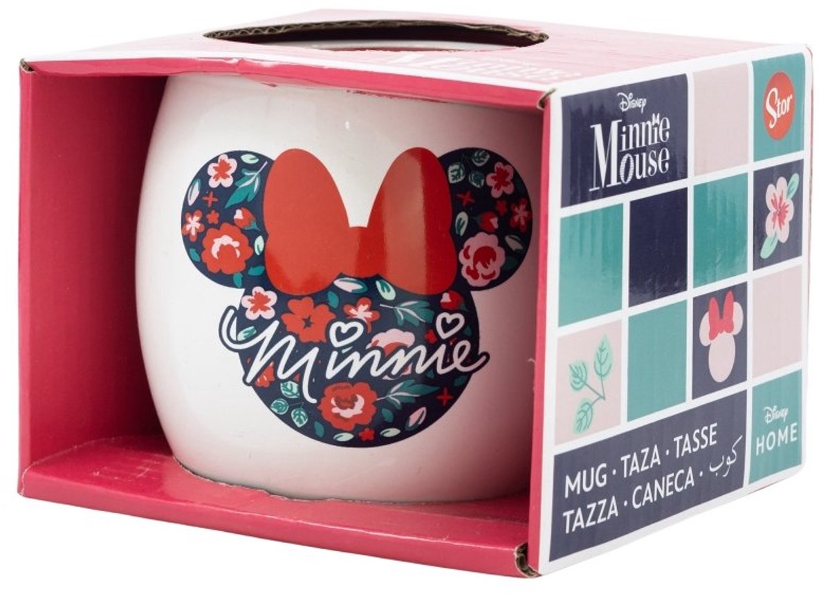 Disney Minnie Mouse Keramische Globe Mok 380ml Geschenkdoos