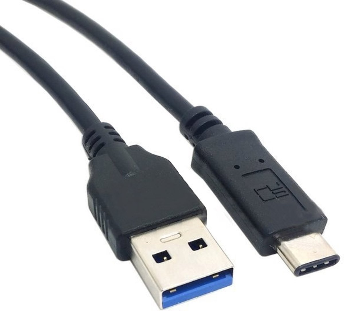 1m USB 3.1 Type C Mannelijk naar USB 3.0 Type A Mannelijk datakabel, voor Nokia N1 / Macbook 12 (zwart)