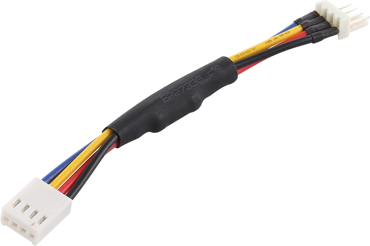 4-pins CPU-ventilator PWM-vertragingskabel Temperatuurregeling Drop Speed ​​Cord, lengte: 11 cm