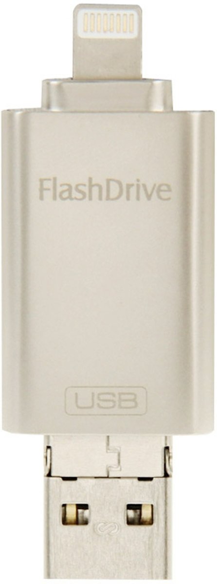 64 GB USB Flash Drive Memory Stick voor iPhone 6 & 6 Plus, iPhone 5 & 5C & 5S, iPad, iPod Touch, Mac, PC, Android-telefoons