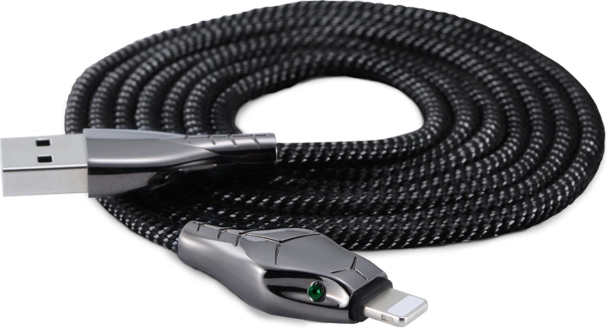 Benks 1,2 m 3A USB naar 8-pins Magic Snake Snel opladen & datakabel, voor iPhone XR / iPhone XS MAX / iPhone X & XS / iPhone 8 & 8 Plus / iPhone 7 & 7 Plus / iPhone 6 & 6s & 6 Plus & 6s Plus / iPad