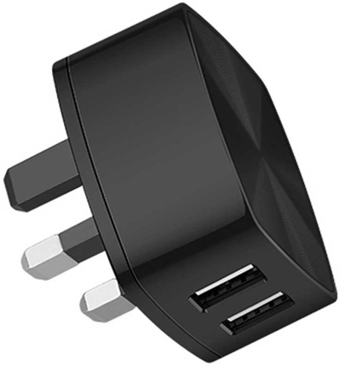 HOCO C26A Mighty Power dubbele poort voedingsadapter oplader, UK plug, voor iPhone, iPad, Galaxy, HTC Nexus Moto Blackberry, Power Bank en meer