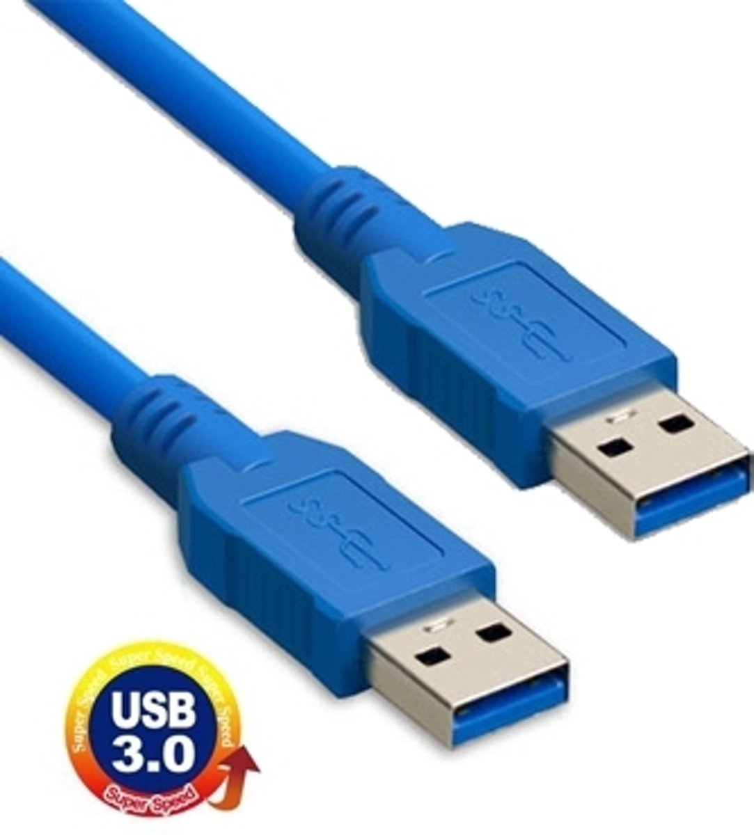 USB 3.0 A mannelijk naar een mannelijke AM-AM verlengkabel, lengte: 1.5m