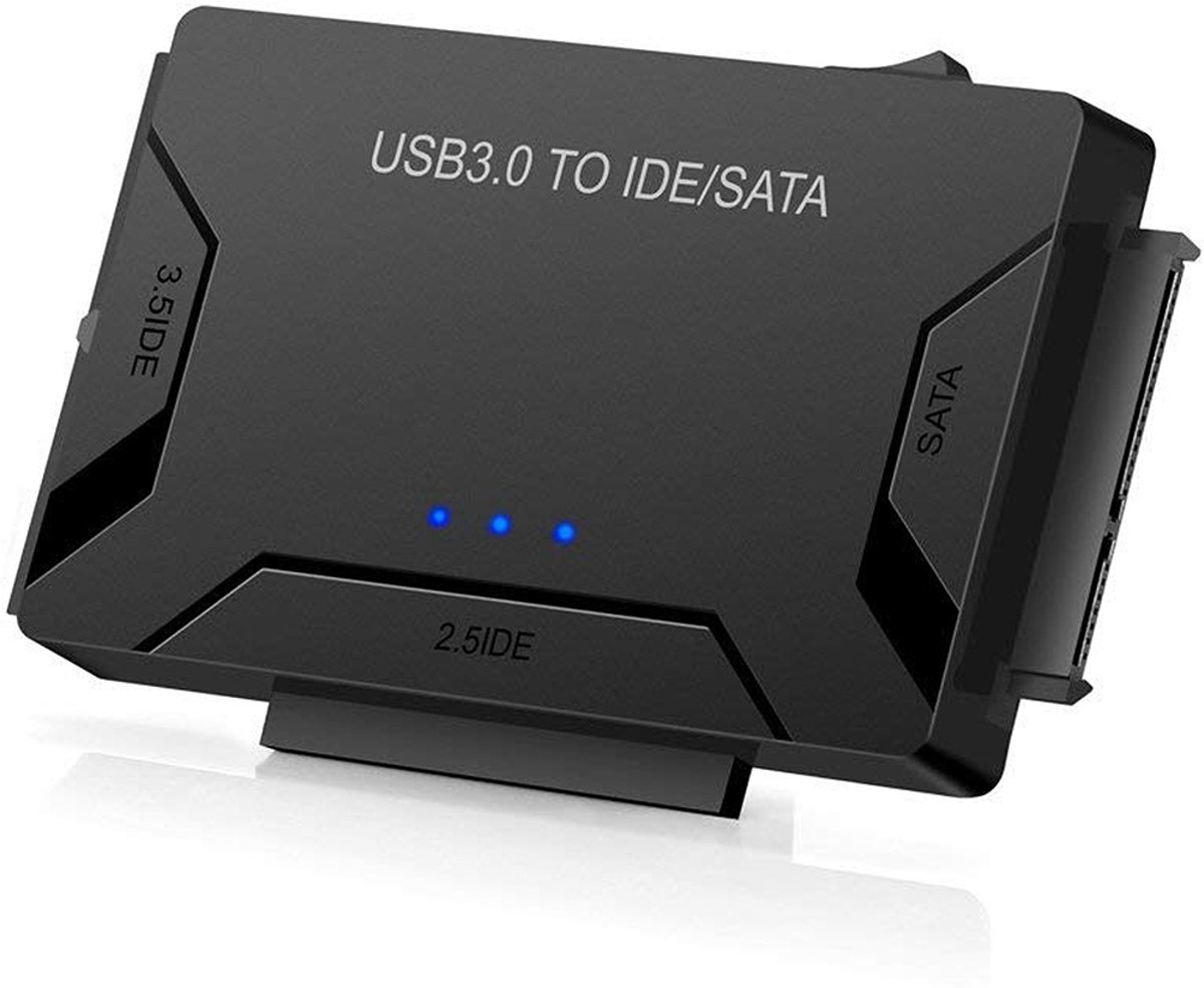 USB 3.0 naar SATA / IDE Vaste schijf converter adapterkabel voor 2,5 inch / 3,5 inch SATA IDE HDD, kabellengte: 1 m