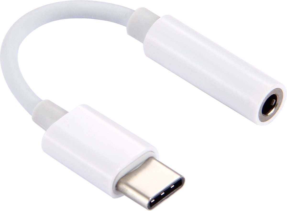 USB-C / Type-C male naar 3,5 mm female audio-adapterkabel, voor Galaxy S8 & S8 + / LG G6 / Huawei P10 & P10 Plus / Xiaomi Mi 6 & Max 2 en andere smartphones