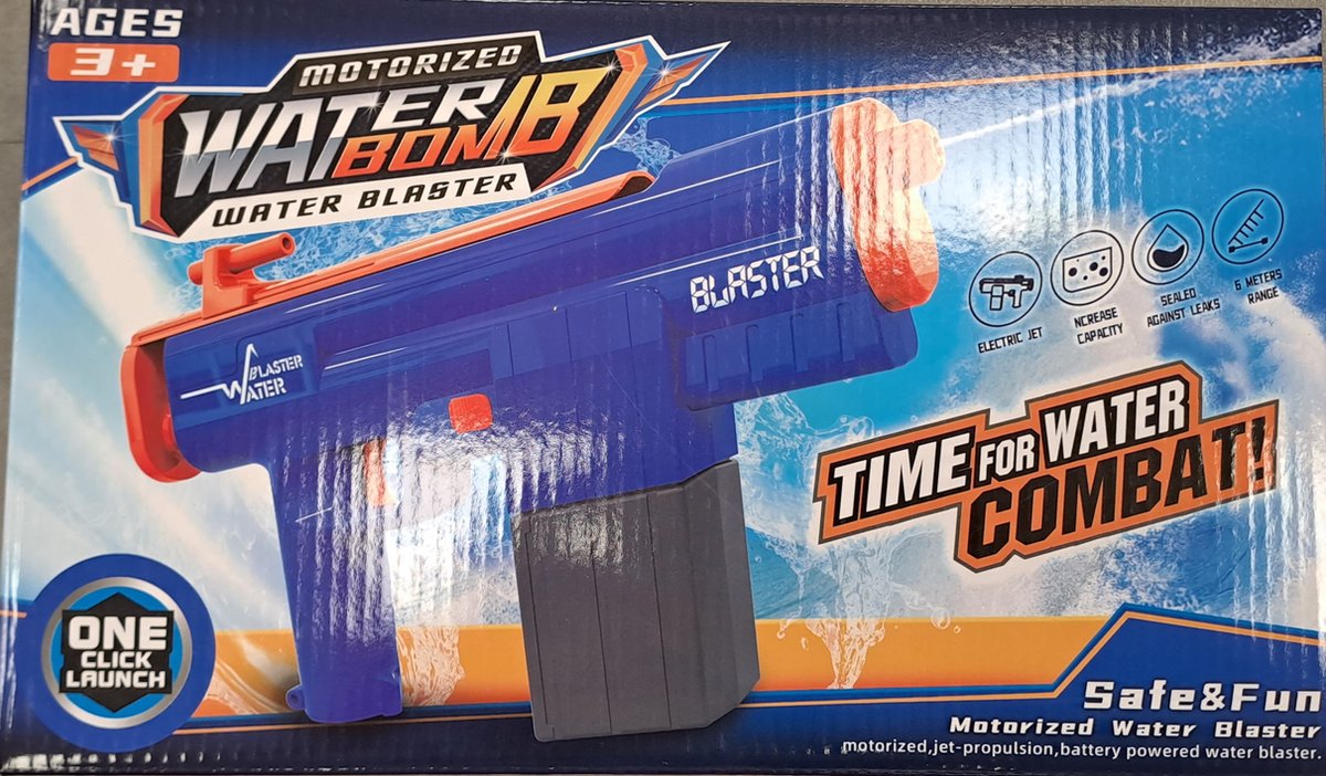 Motorized Water Blaster Combat