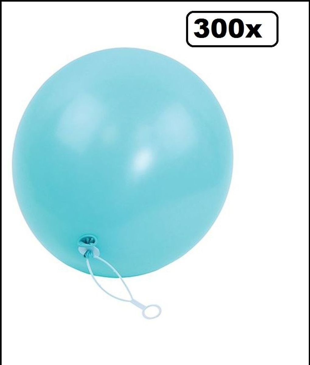 300x Ballonsluiter plastic wit