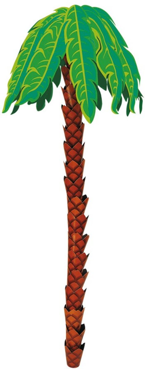 3D Palm Tree hanging decoration 240 x 81 cm