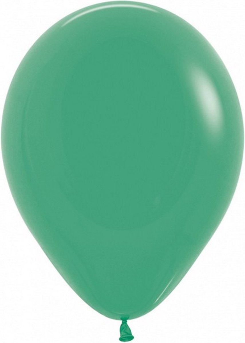 ballonnen helium 30 cm groen 8 stuks