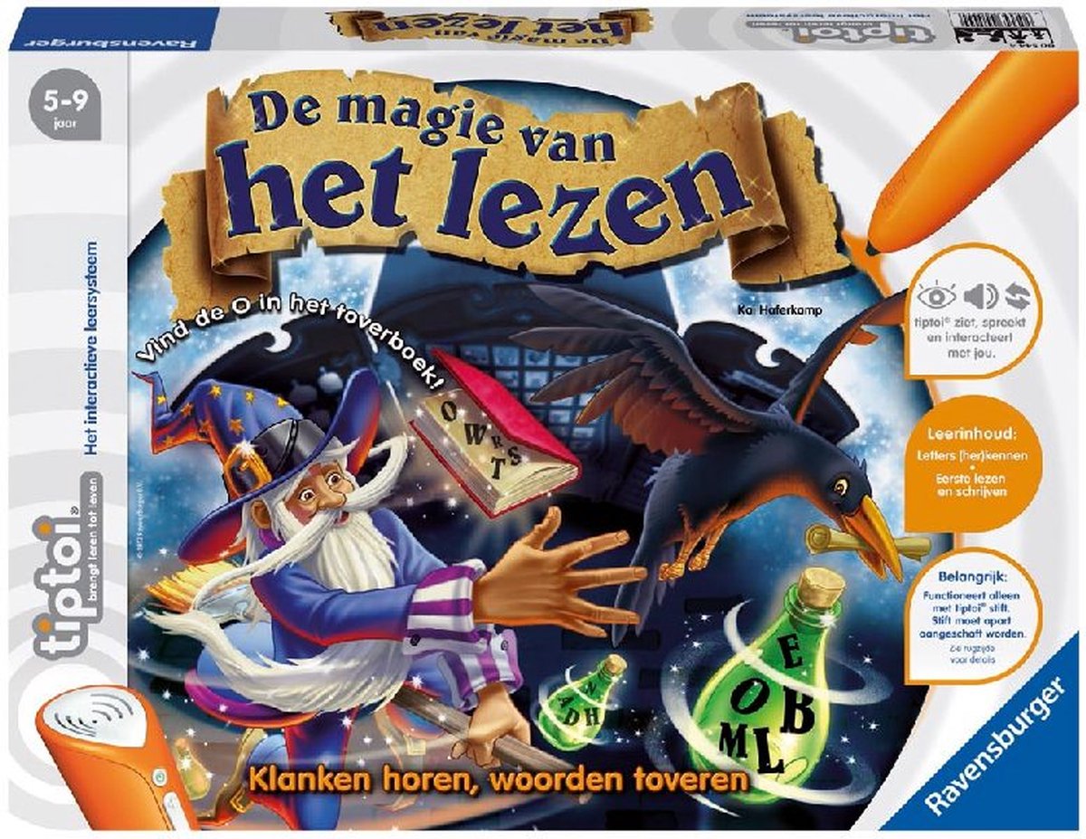 Tiptoi spel De magie van het lezen