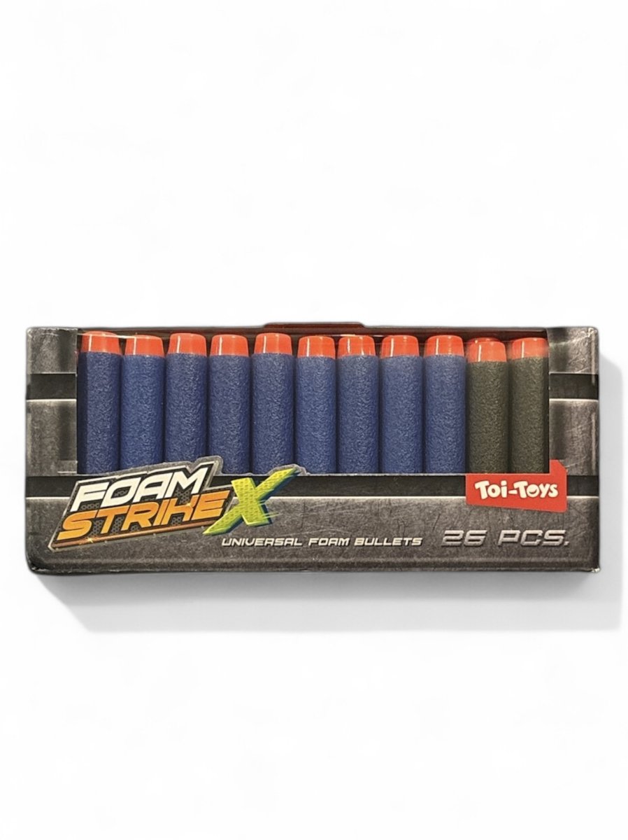 Foam Strike X- Universele Foam Pijltjes (26 stuks)- Compatibel met Nerf