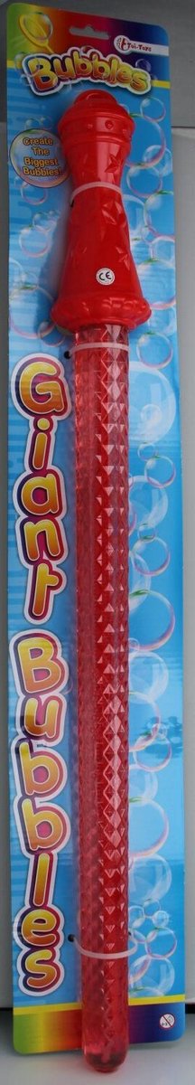 Toi Toys Bellenblaas Toverstaf Rood