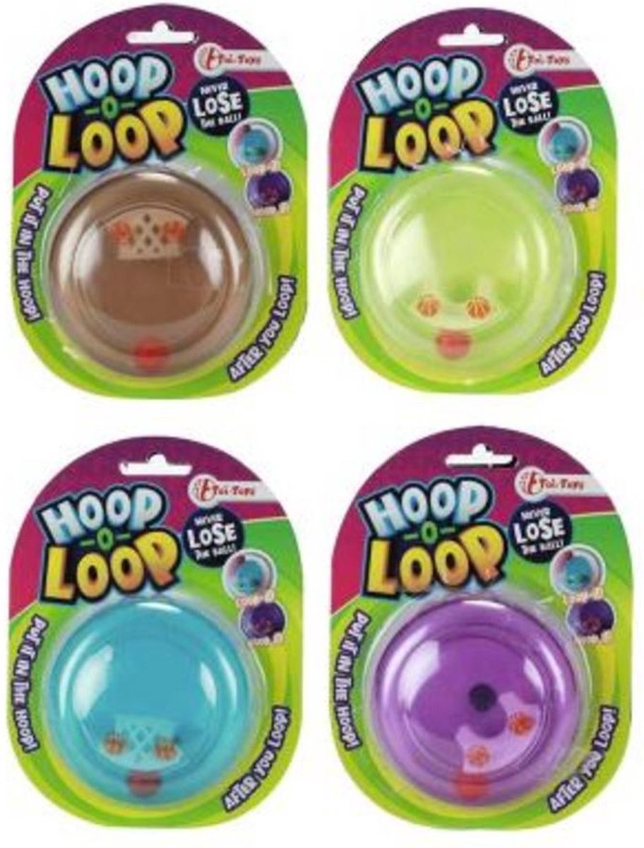 Toi Toys Fidget knikkerbaan Hoop o Loop (1 stuk) assorti