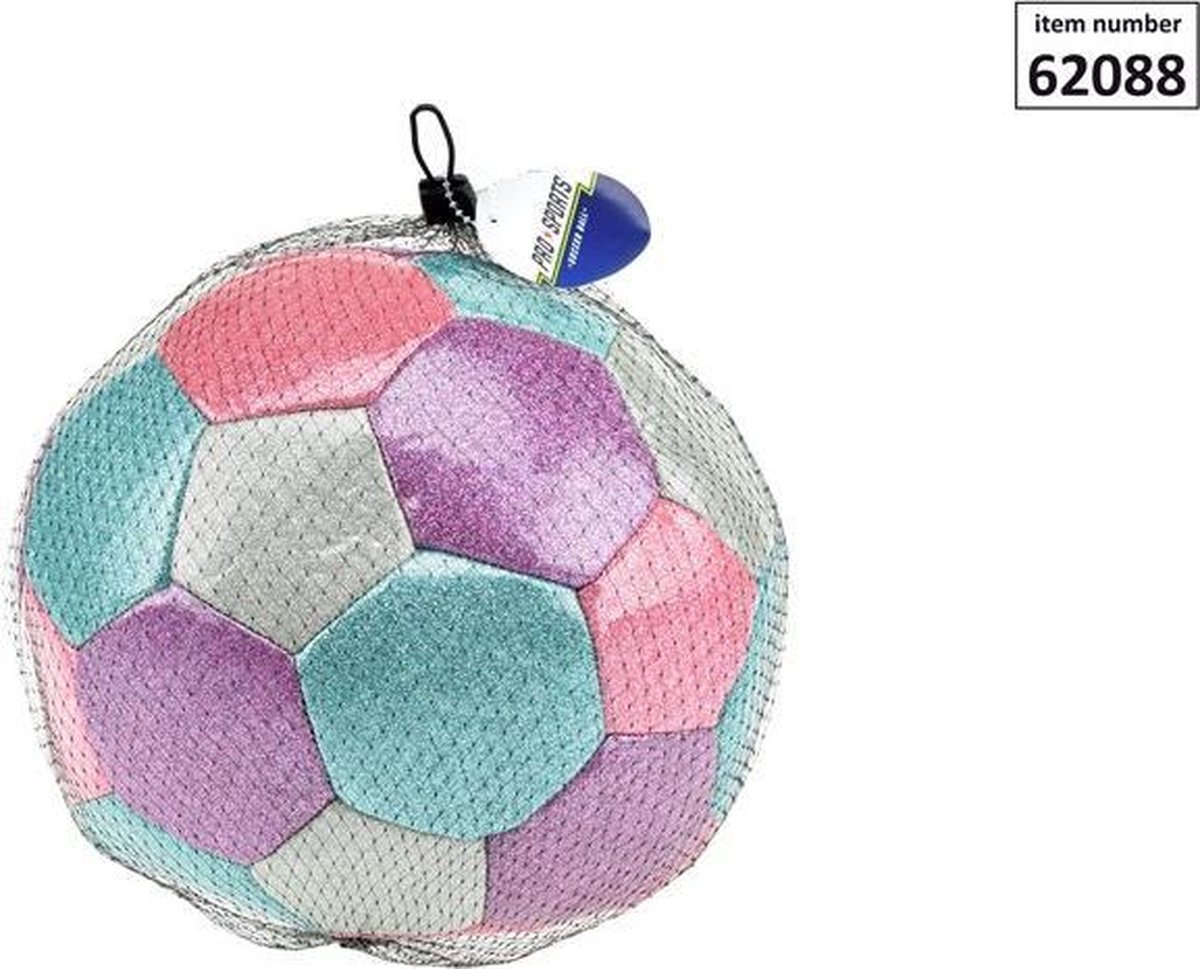 Toi Toys Glitter voetbal 5 inch