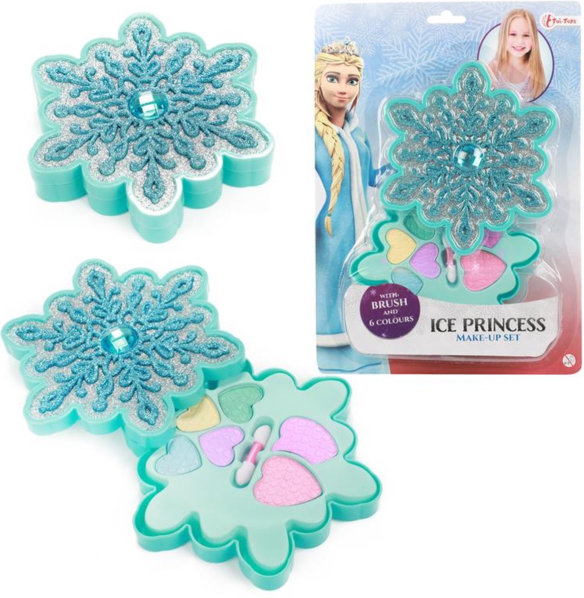 Toi Toys Ice Princess Make-up set in ijskristal