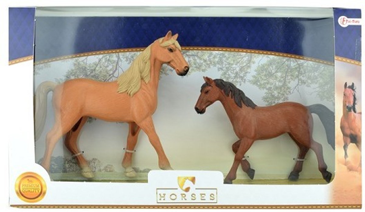 Toi Toys Paard met Pony in vensterdoos