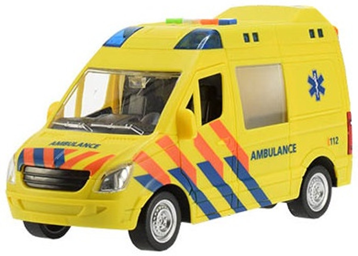 Toi-toys Ambulance Met Licht En Geluid