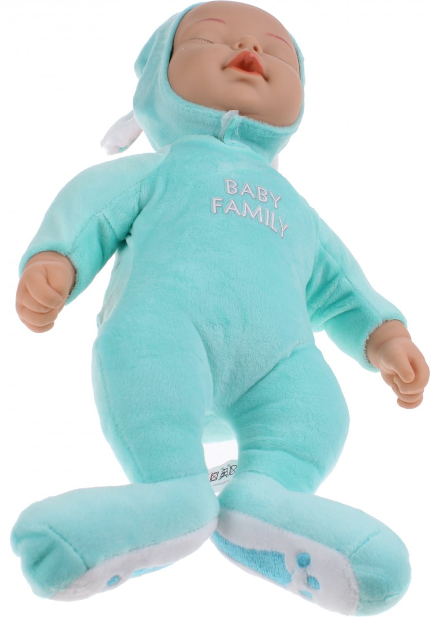 Toi-toys Babypop Baby Family Blauw