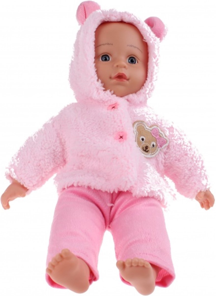 Toi-toys Babypop Met Dierenpyjama - Schaap