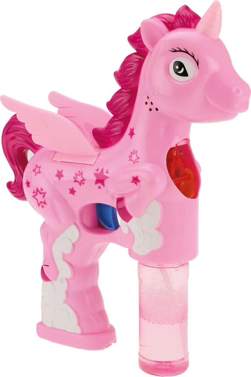 Toi-toys Bellenblaas Eenhoorn Meisjes 15 Cm Roze 3-delig