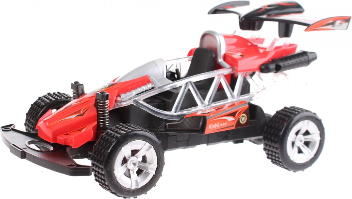 Toi-toys Buggy Radiografisch Rood