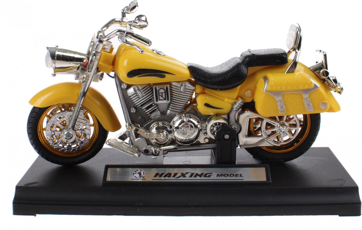 Toi-toys Chopper Met Licht En Geluid 14 Cm Geel