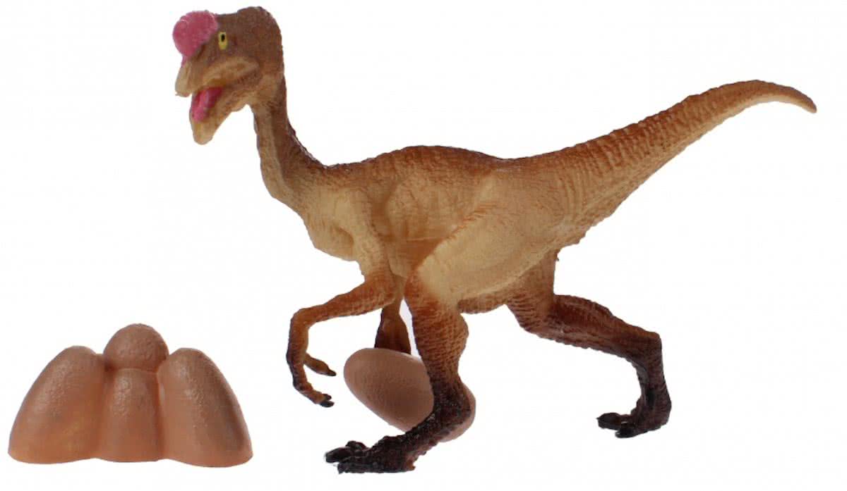 Toi-toys Dinosaurus Met Eieren Miniatuur 11 Cm Groen