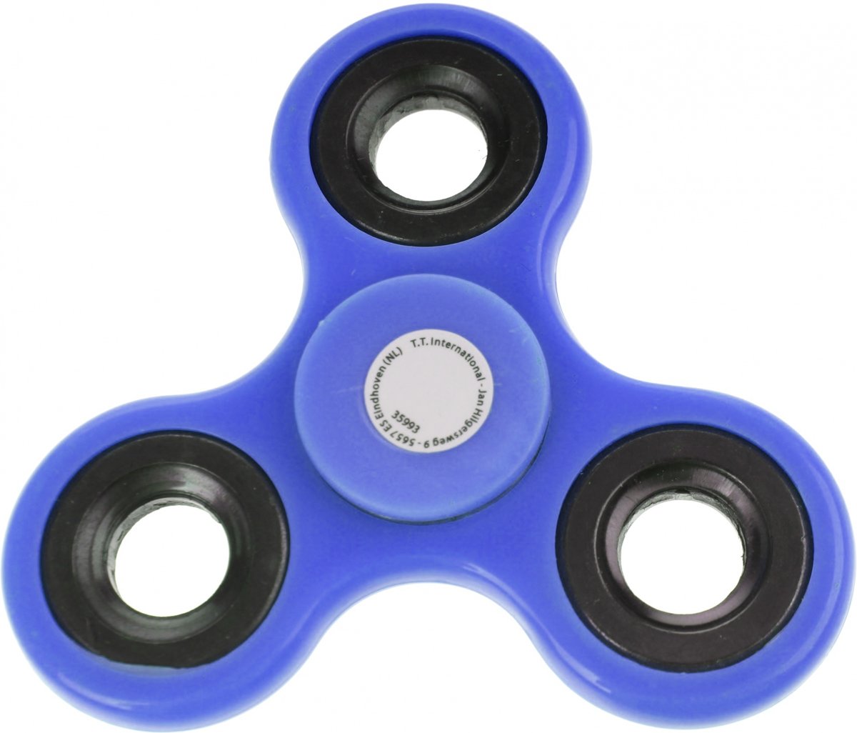 Toi-toys Fidget Spinner 3 Poten Blauw