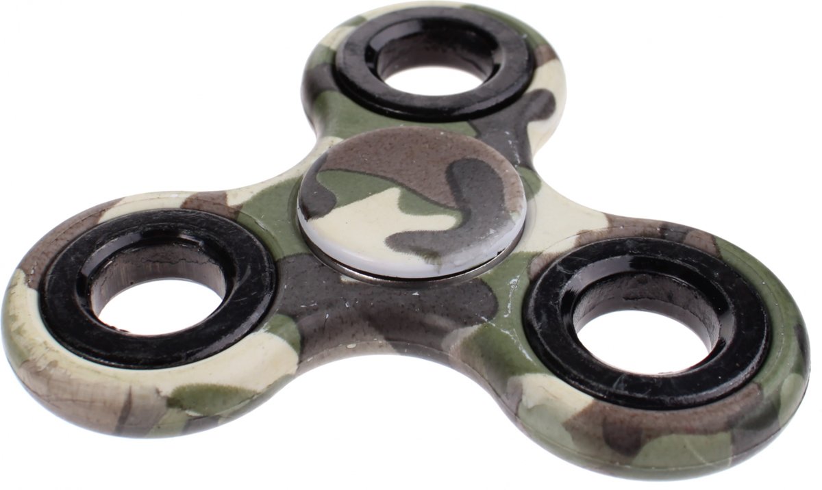 Toi-toys Fidget Spinner Legerprint 8 Cm