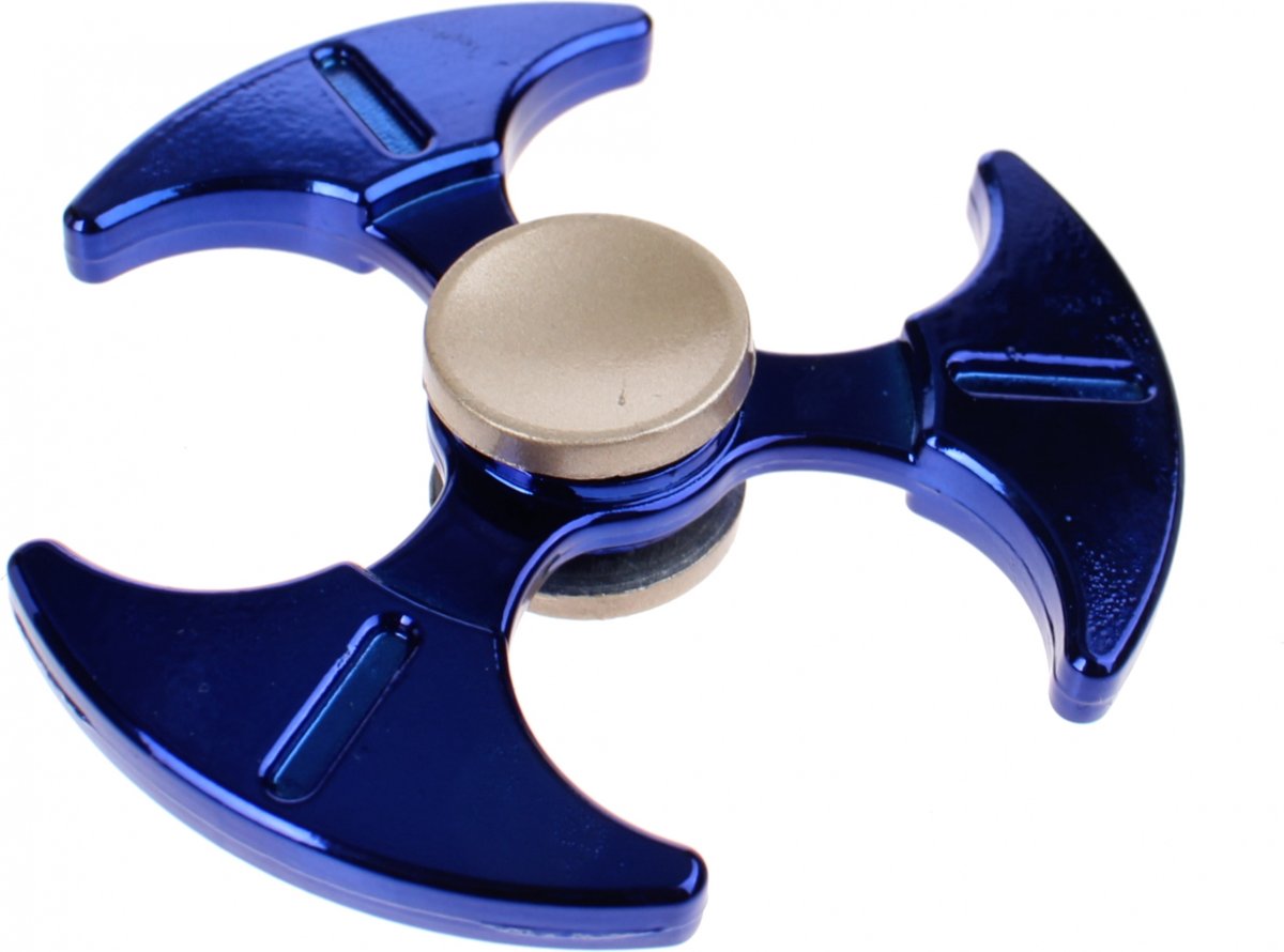 Toi-toys Fidget Spinner Ster Blauw