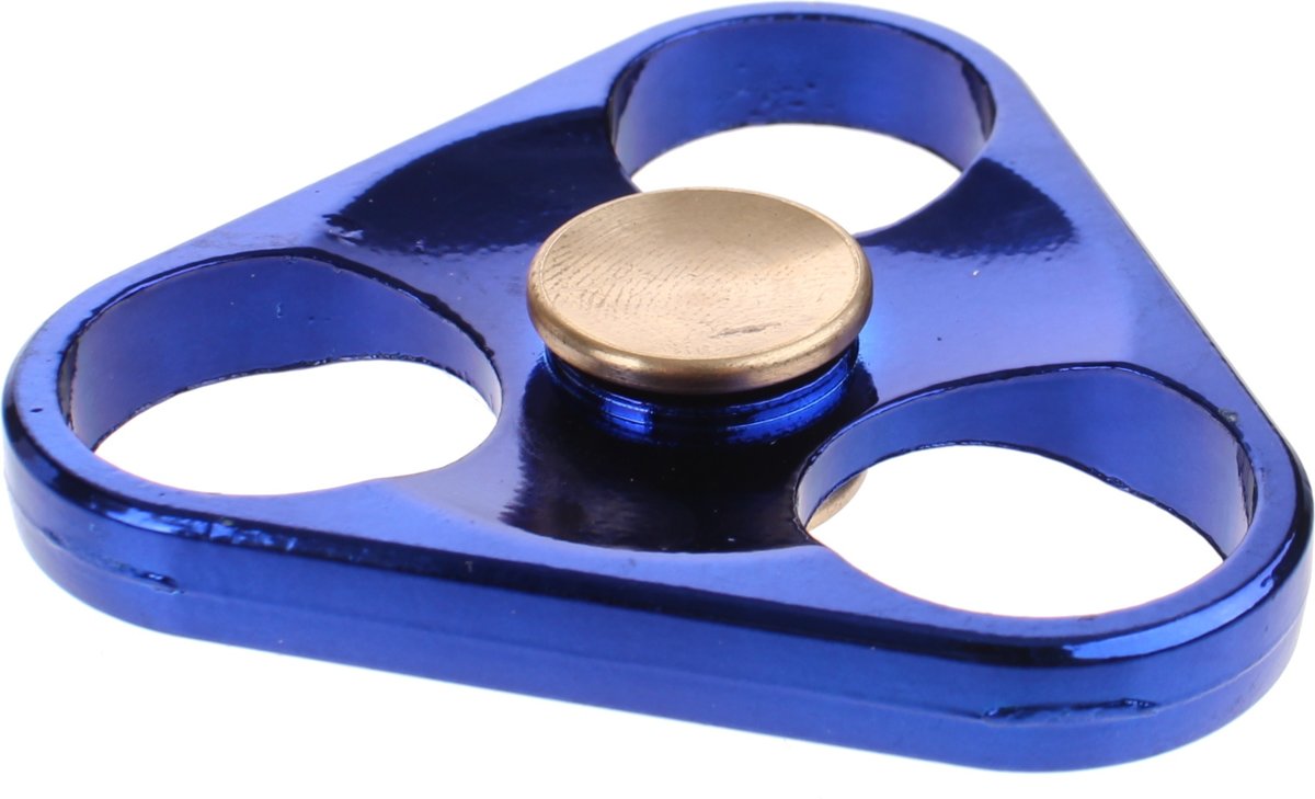 Toi-toys Fidget Spinner Triangel Blauw