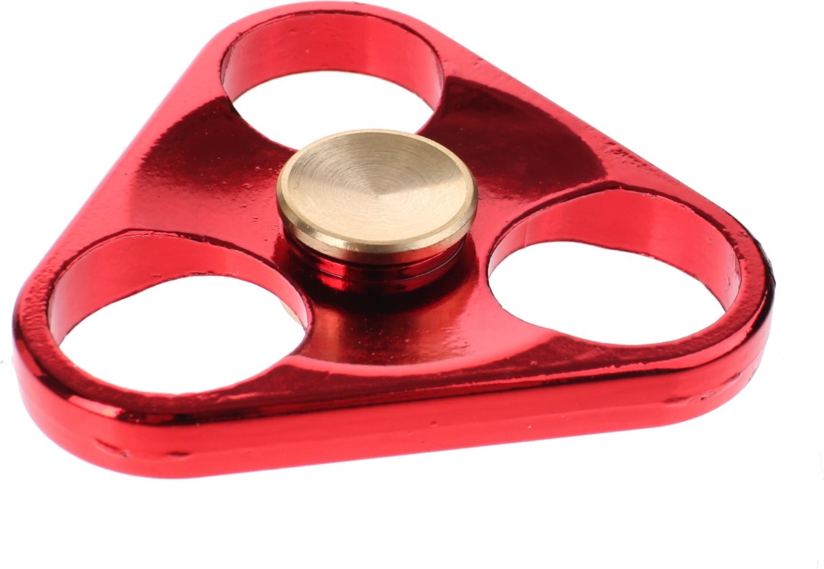 Toi-toys Fidget Spinner Triangel Rood