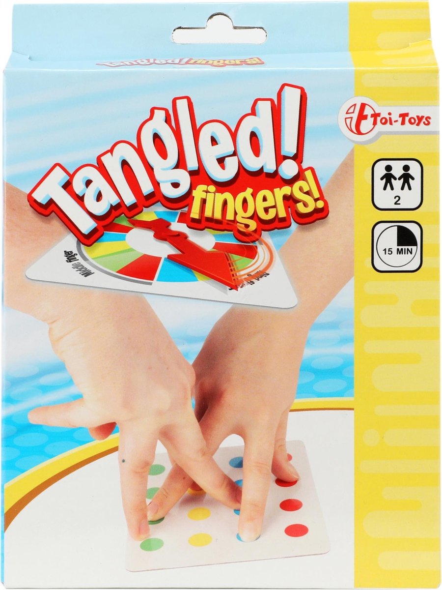 Toi-toys Handtwister Tangled Fingers Junior 3-delig