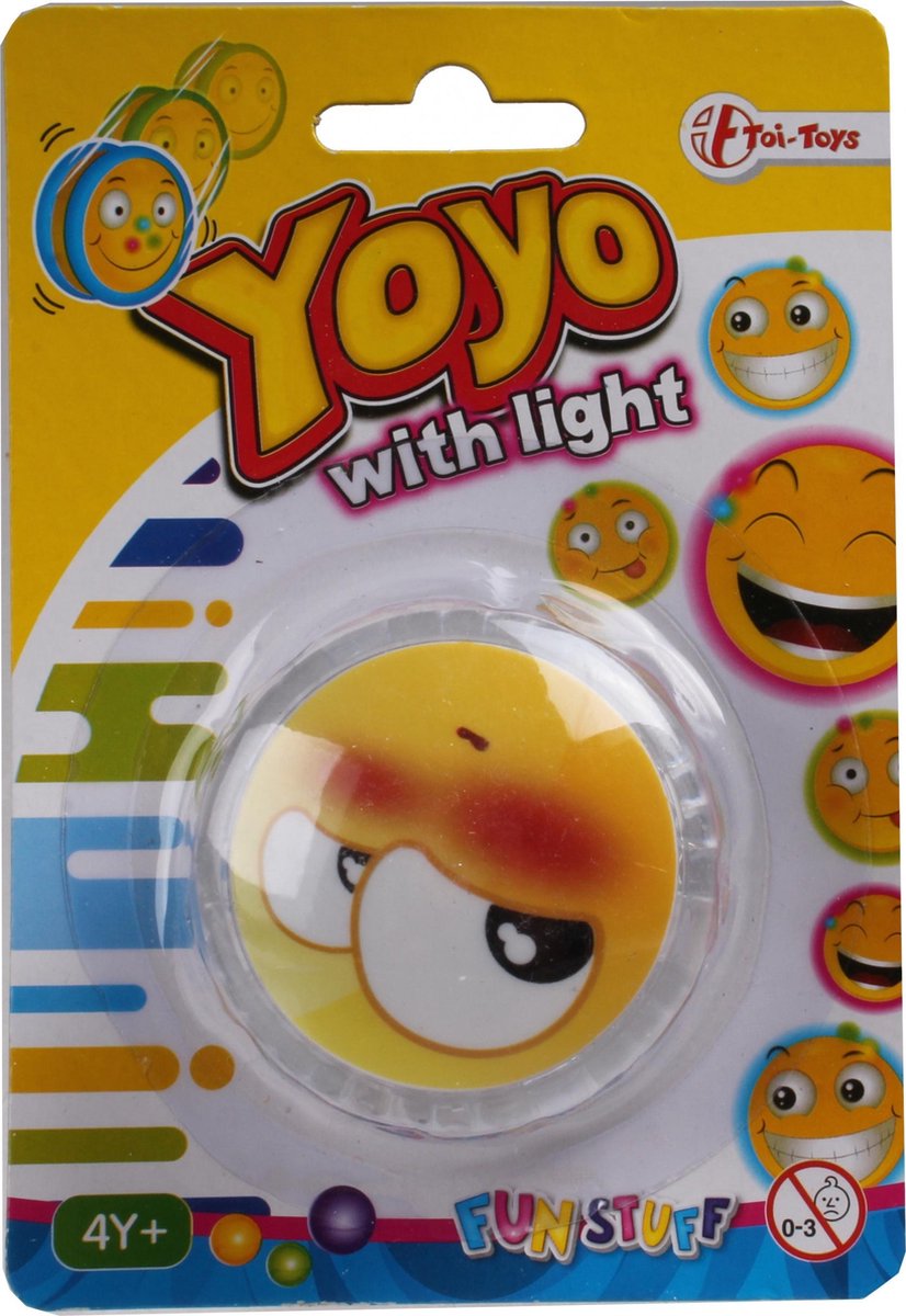 Toi-toys Jojo Emoticon Bloos Lichtgevend 6 Cm Wit