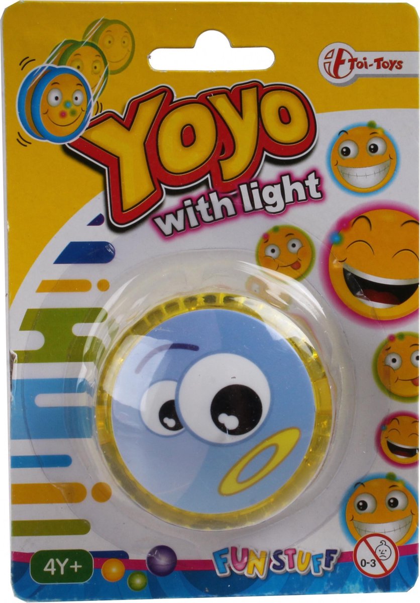 Toi-toys Jojo Emoticon Engel Lichtgevend 6 Cm Geel