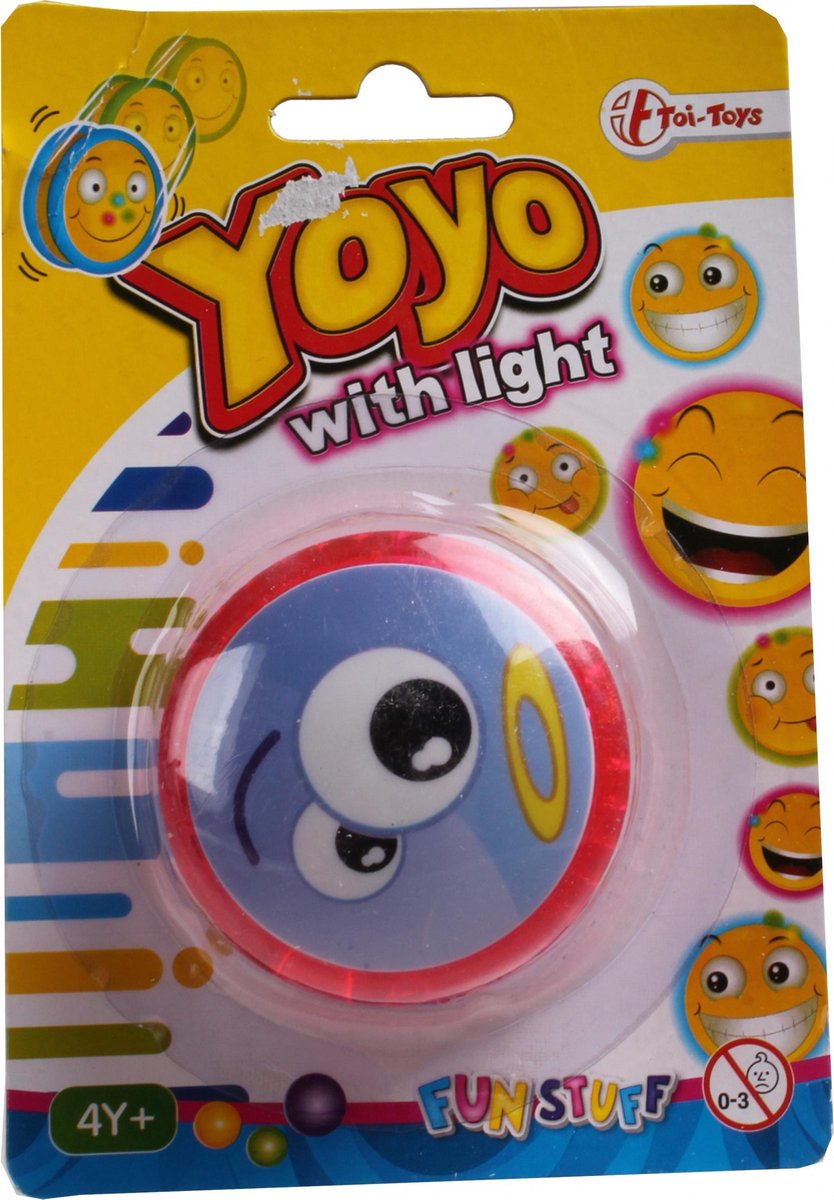 Toi-toys Jojo Emoticon Engel Lichtgevend 6 Cm Rood