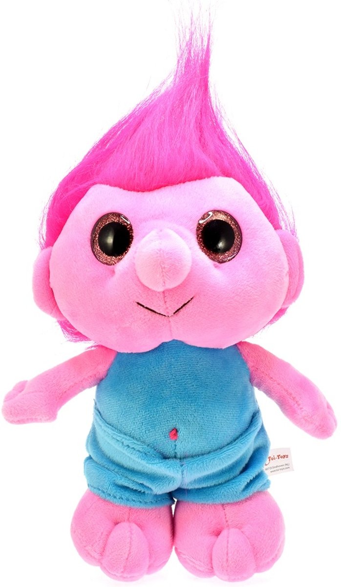 Toi-toys Knuffel Trol Roze 20 Cm