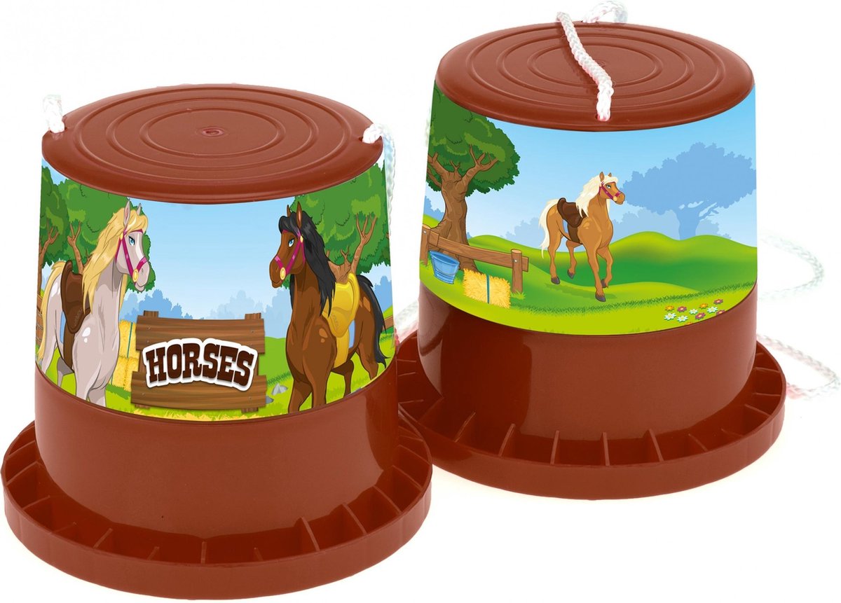 Toi-toys Loopklossen Paarden 12 Cm Bruin