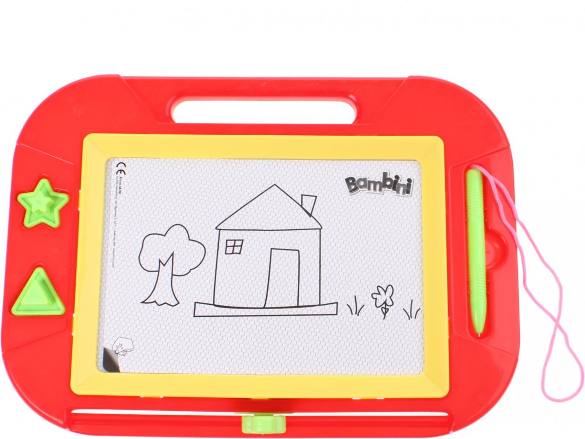 Toi-toys Magnetisch Tekenbord 32 X 21 Cm Rood