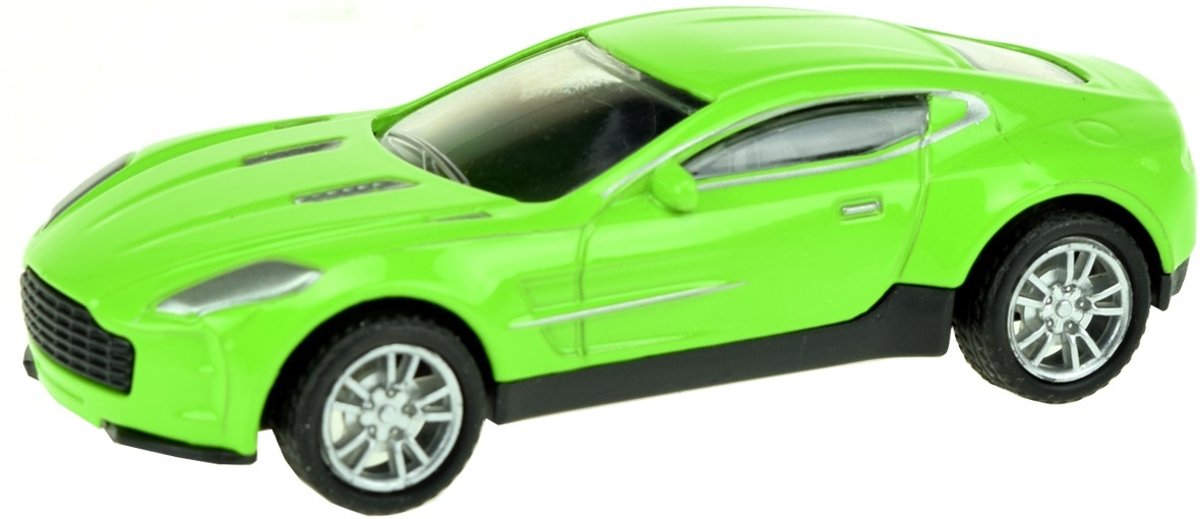 Toi-toys Metal Raceauto Groen